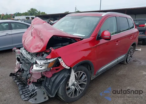 2017 Mitsubishi Outlander Se/Sel from USA, damaged, VIN JA4AZ3A33HZ052437